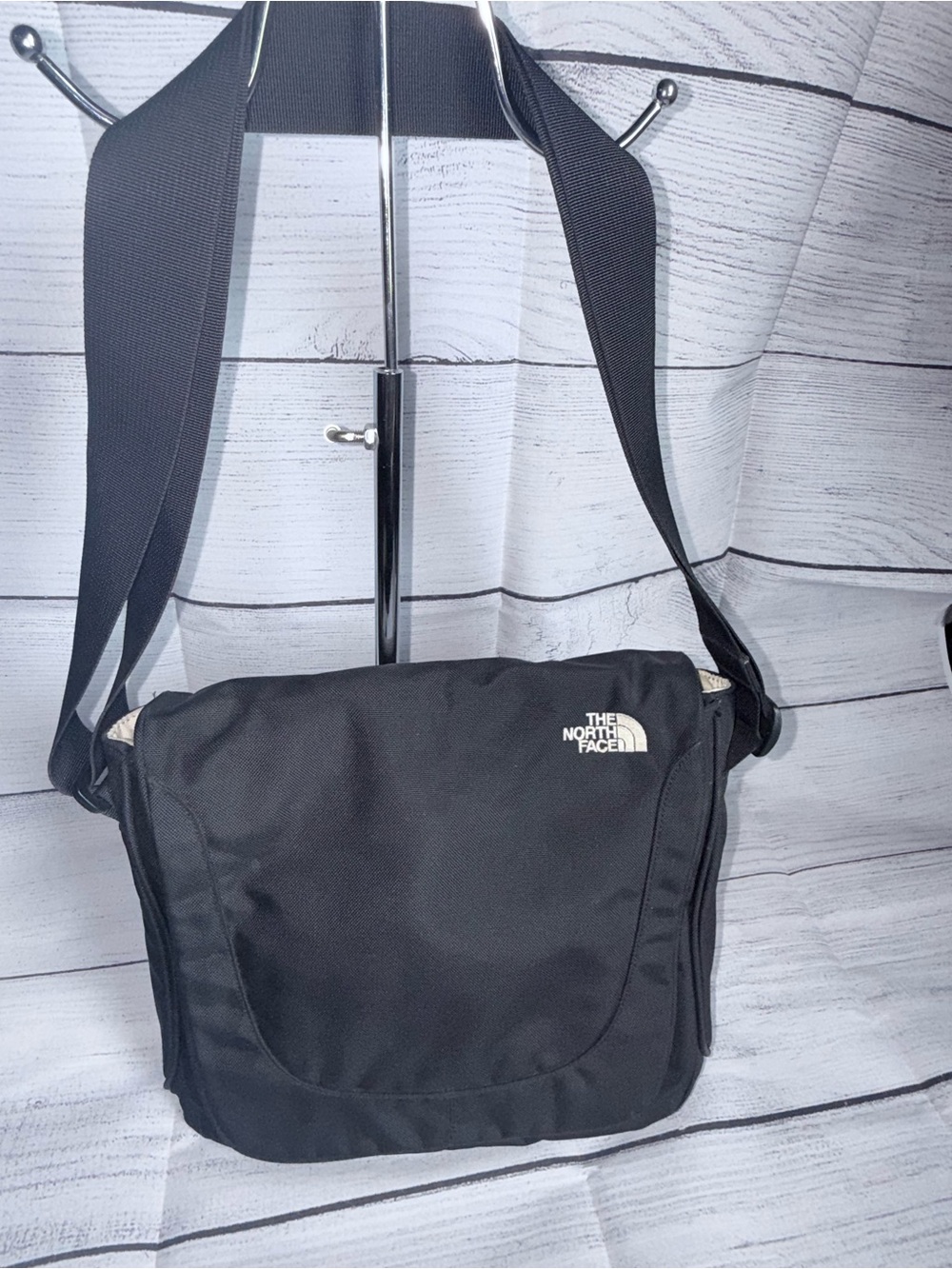 The North Face Black Messenger Crossbody Bag